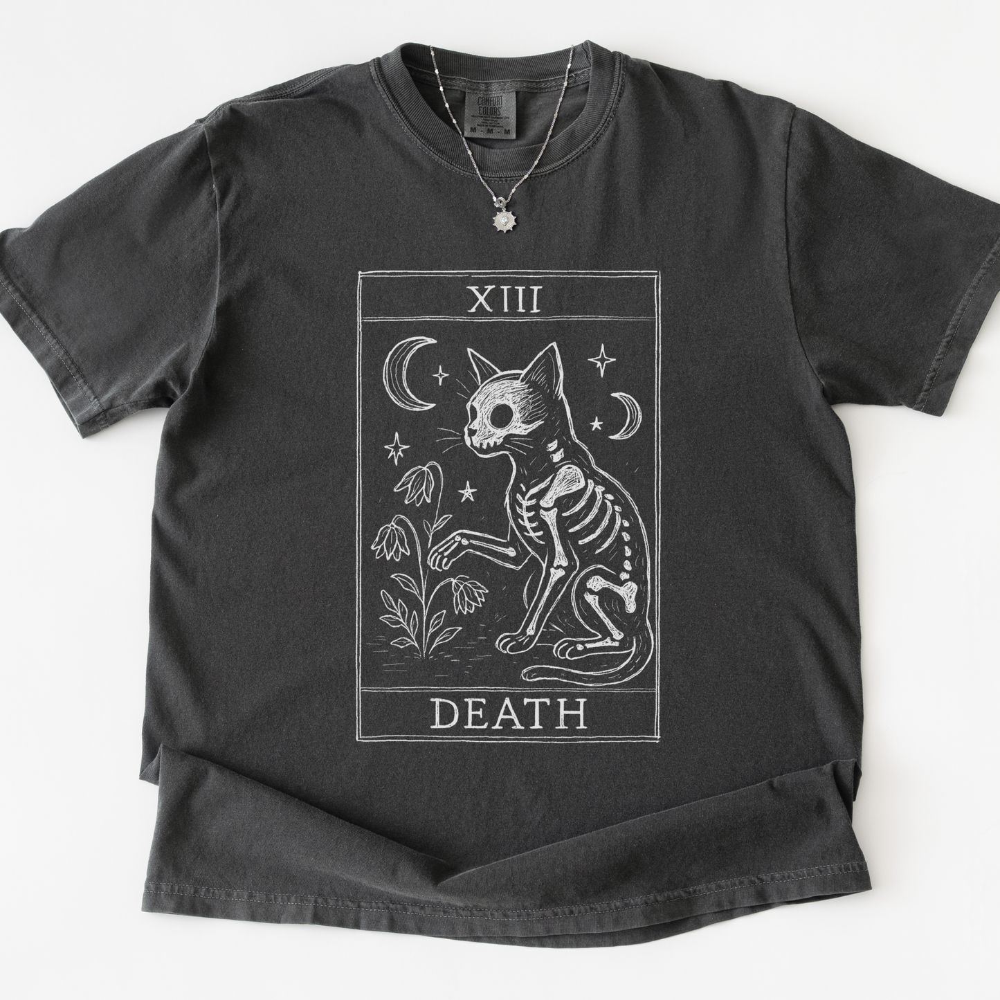 Tarot Card of Death -  Comfort Colors Relaxed Fit Premium T Shirt