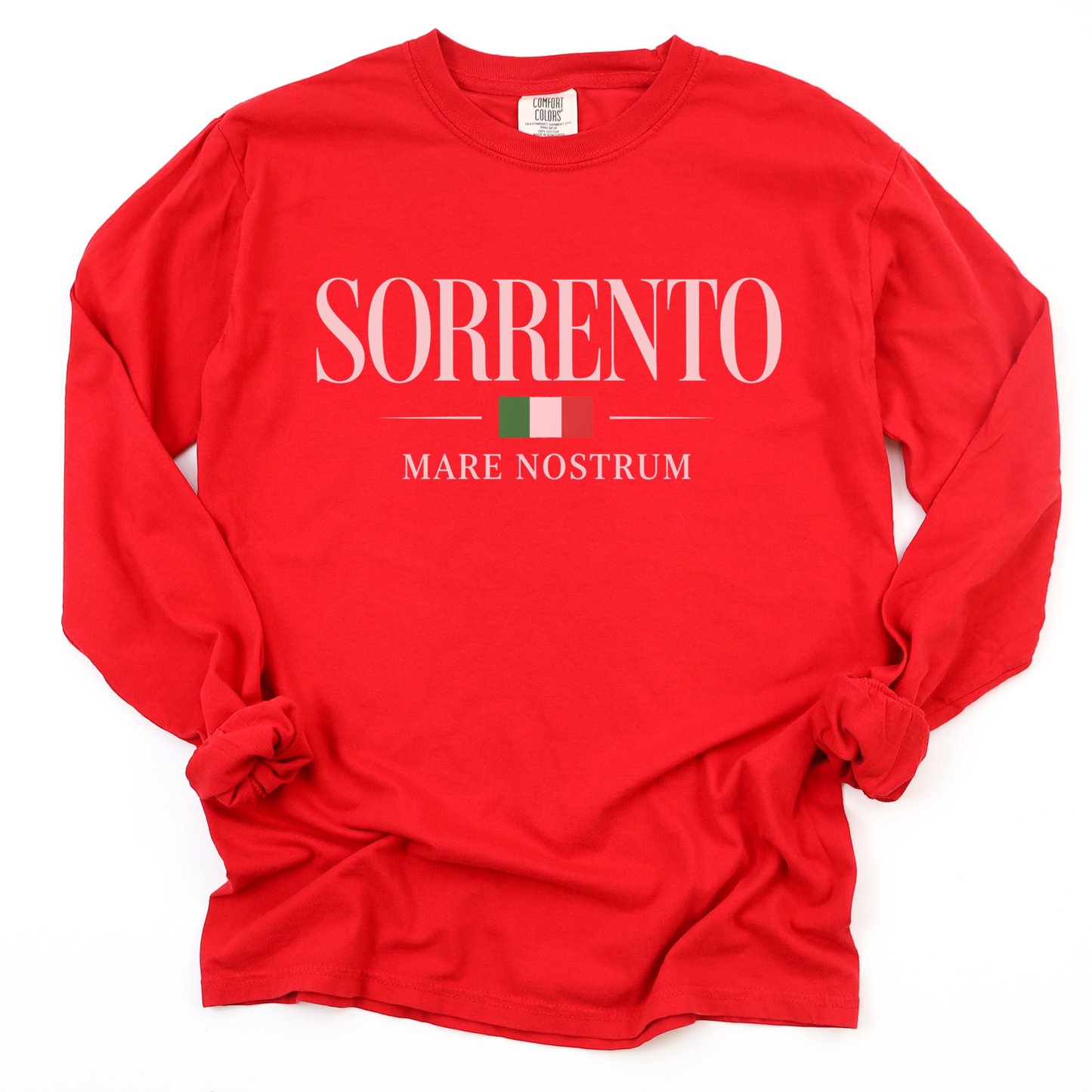 Sorrento  - Comfort Colors Long Sleeve Premium T Shirt