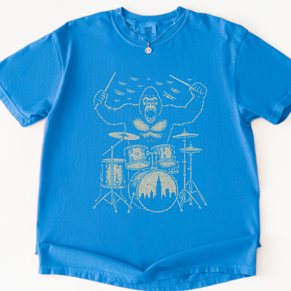 King Kong's Drum Solo - Comfort Colors Relaxed Fit Premium T Shirt