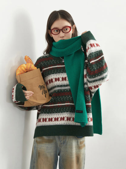 Zigzag Pattern Sweater