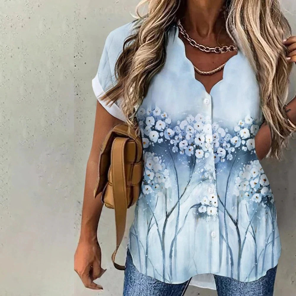 Floral Weekend Blouse