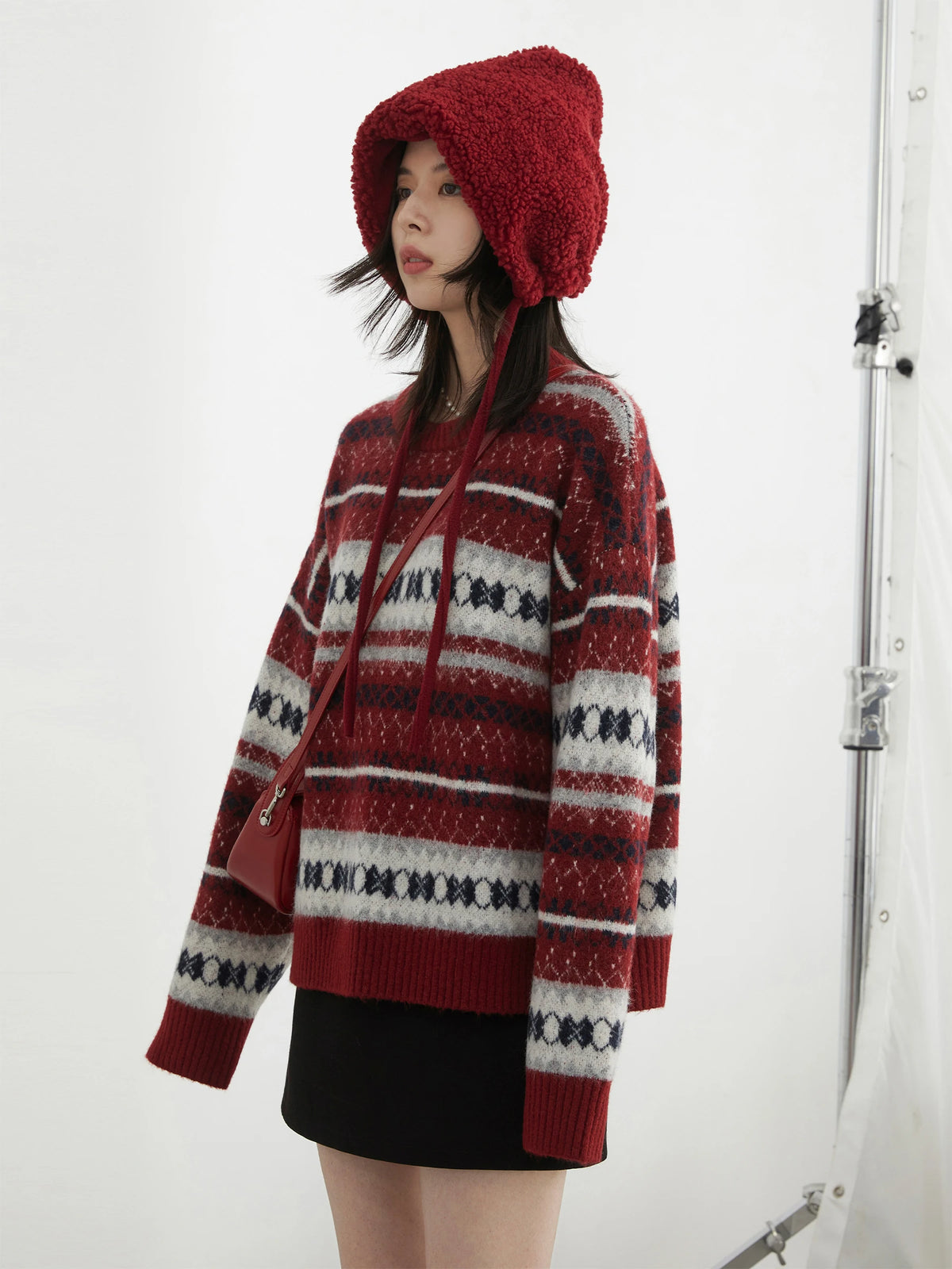 Zigzag Pattern Sweater