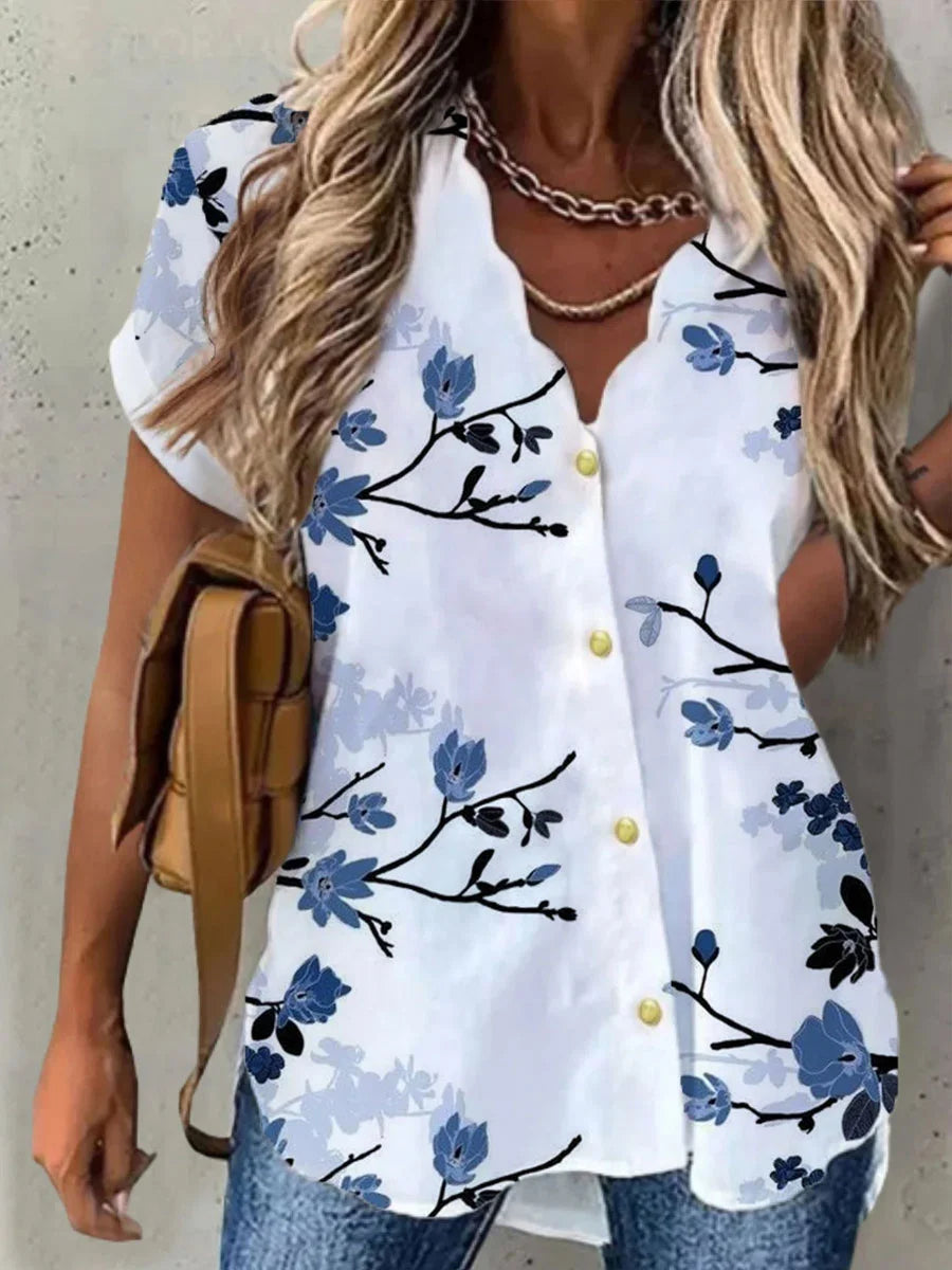 Floral Weekend Blouse