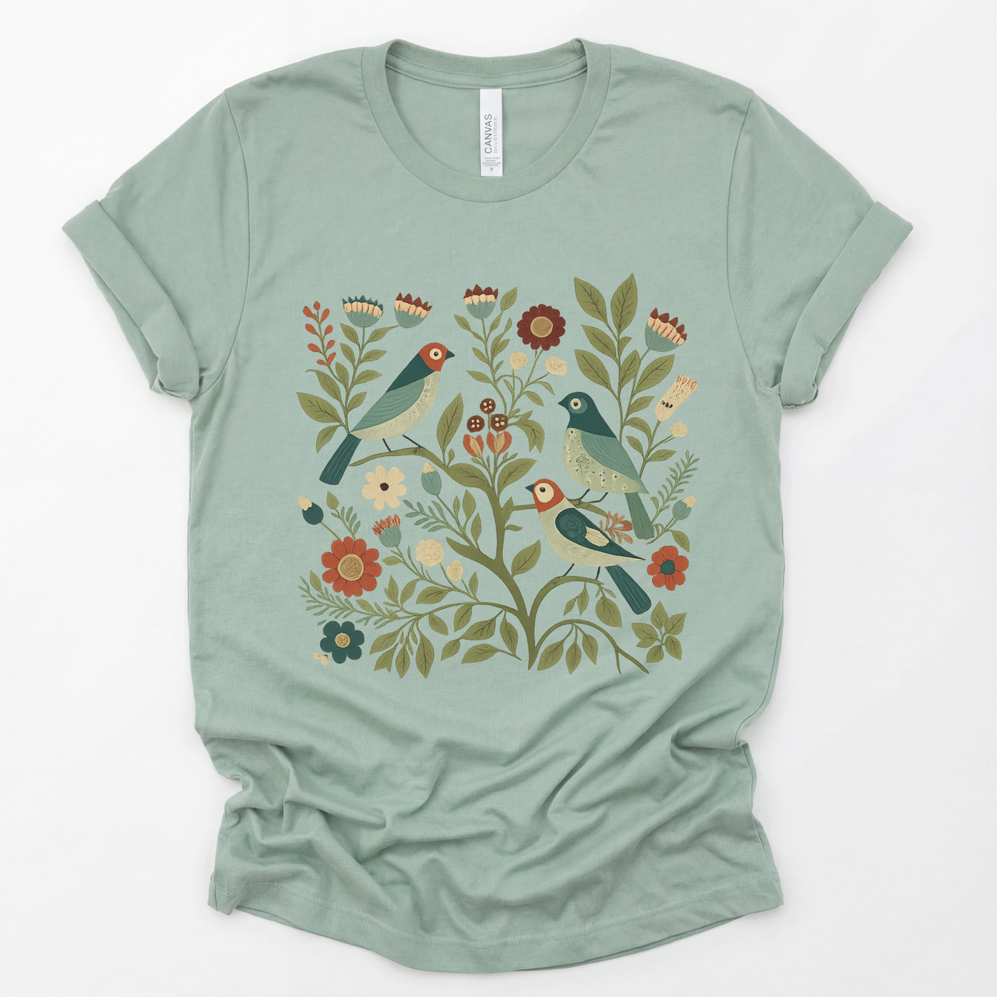 Folk Aviary - Bella Canvas Super Soft T Shirt
