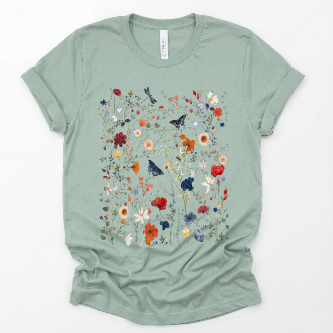 Garden of Joy - Bella Canvas Super Soft Straight Cut T shirt