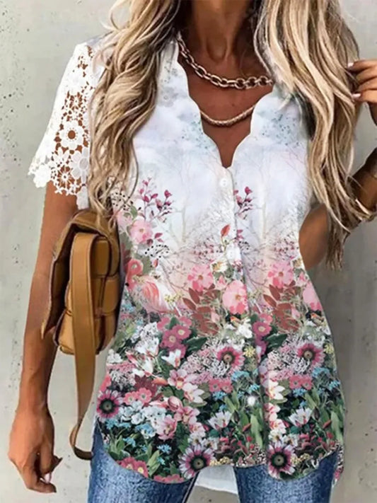 Floral Weekend Blouse