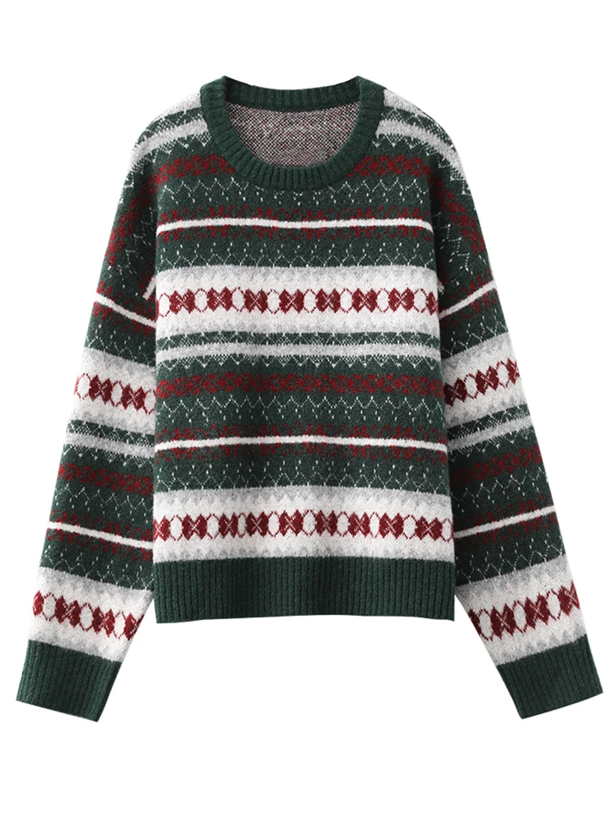 Zigzag Pattern Sweater