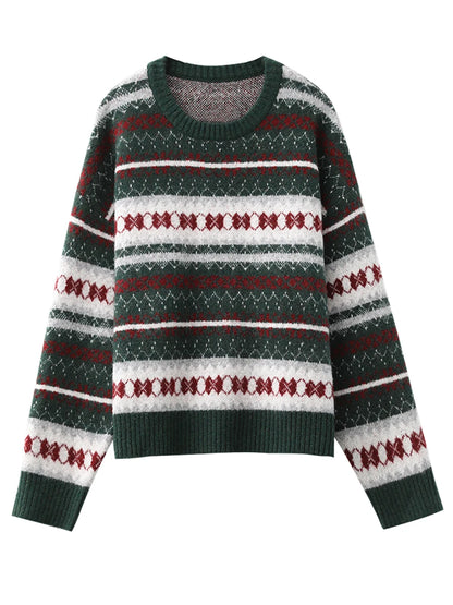 Zigzag Pattern Sweater