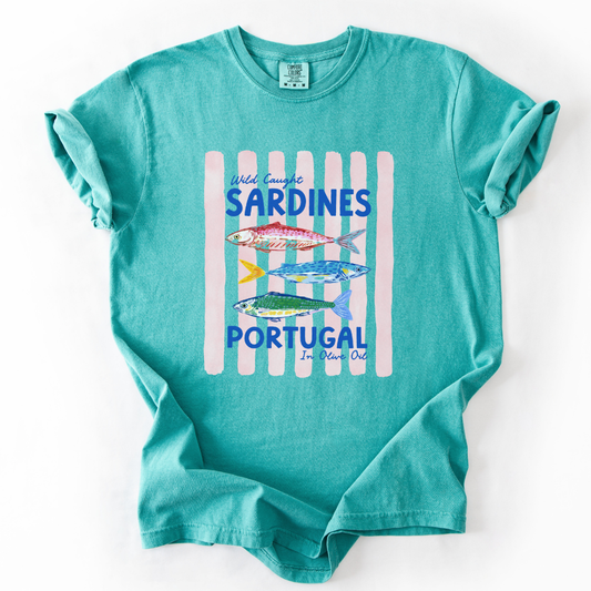 Sardines Portugal -  Comfort Colors Relaxed Fit Premium T Shirt