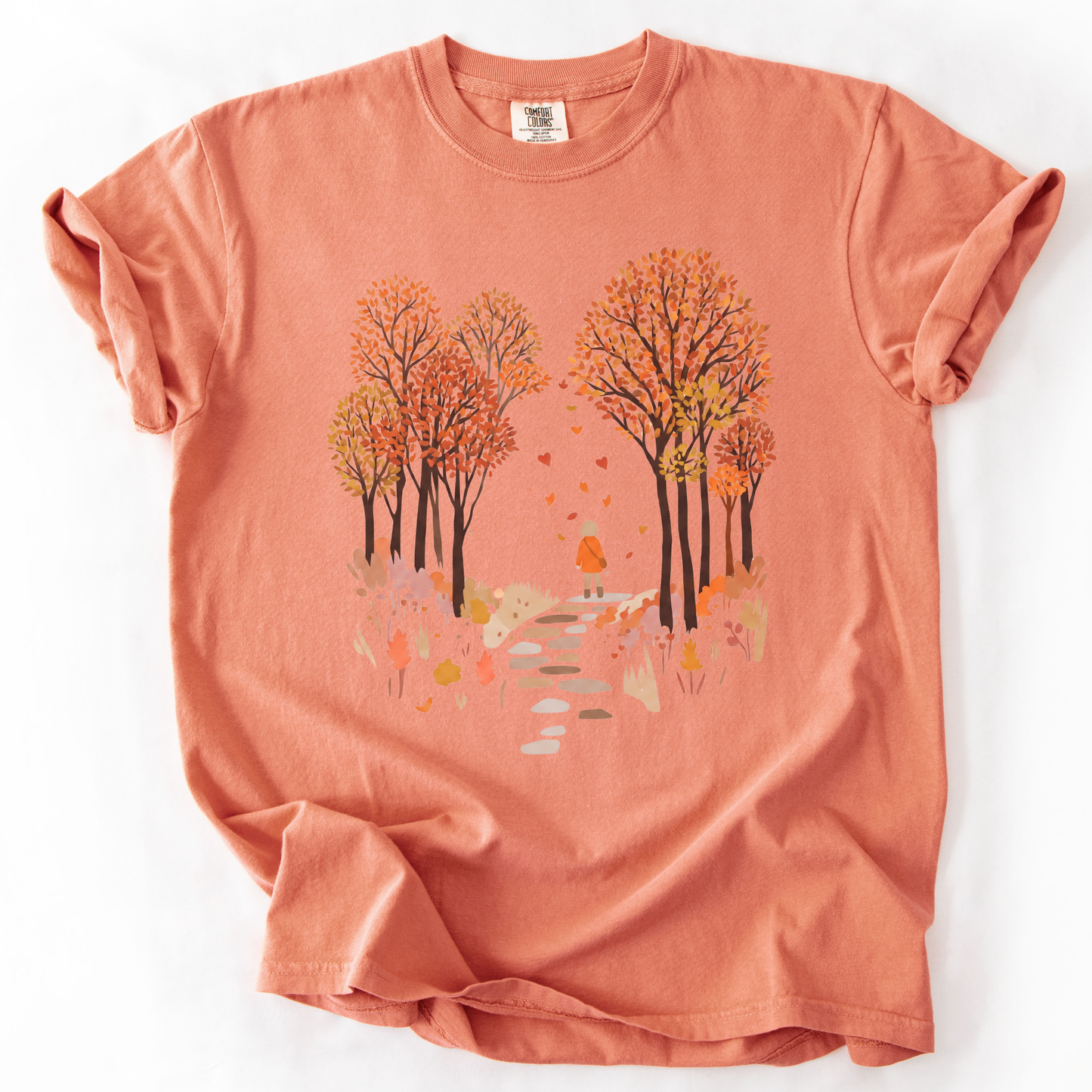 Autumn Walks -  Comfort Colors Relaxed Fit Premium T Shirt