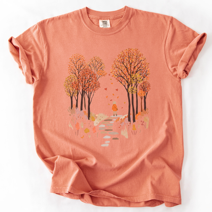 Autumn Walks -  Comfort Colors Relaxed Fit Premium T Shirt
