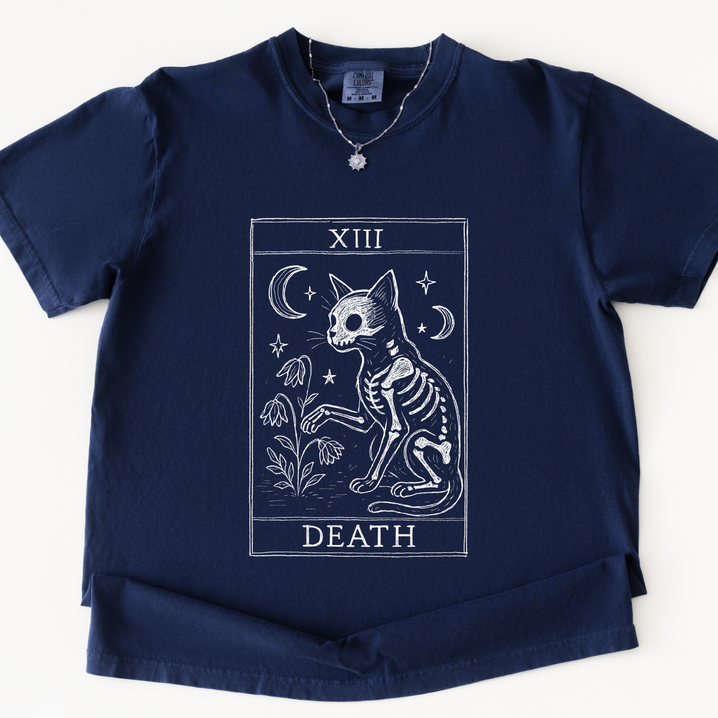 Tarot Card of Death -  Comfort Colors Relaxed Fit Premium T Shirt