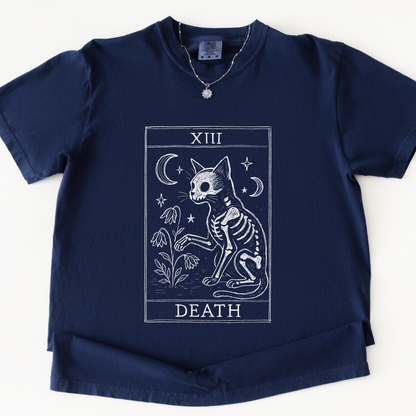 Tarot Card of Death -  Comfort Colors Relaxed Fit Premium T Shirt