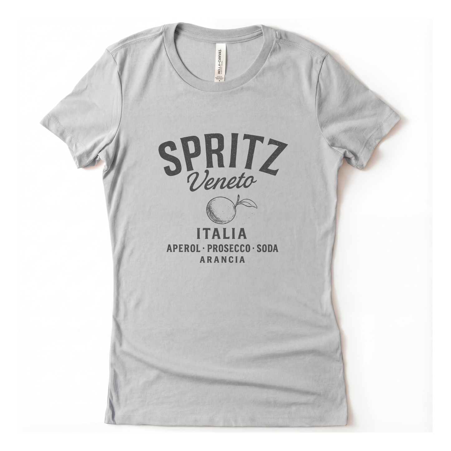 Spritz Vintage Print — Women's Cut Fitted Tee