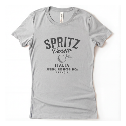 Spritz Vintage Print — Women's Cut Fitted Tee