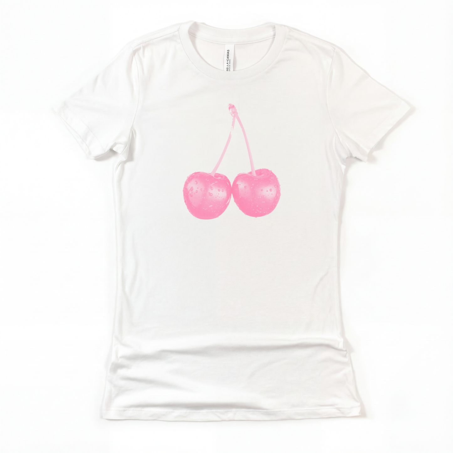 Cherries — Women's Cut Fitted Tee