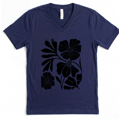 Artistic Boho - Short Sleeve V-Neck Tee