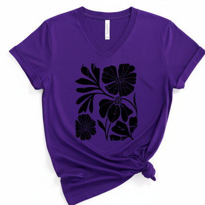 Artistic Boho - Short Sleeve V-Neck Tee