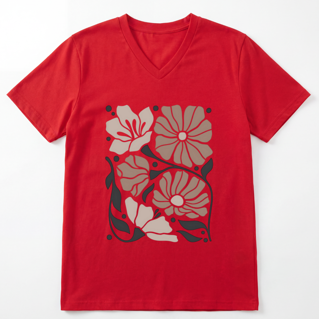 Abstract Boho — V Neck