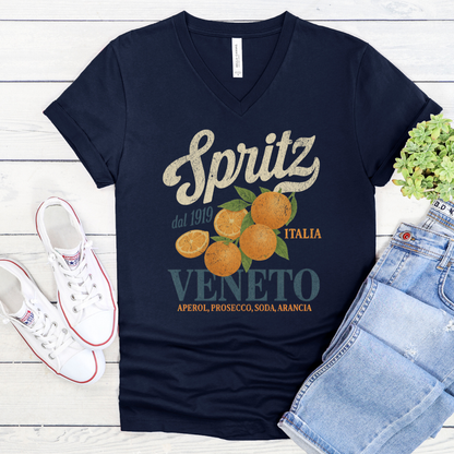 Spritz - Short Sleeve V-Neck Tee