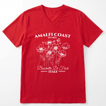 Amalfi Coast - Short Sleeve V-Neck Tee