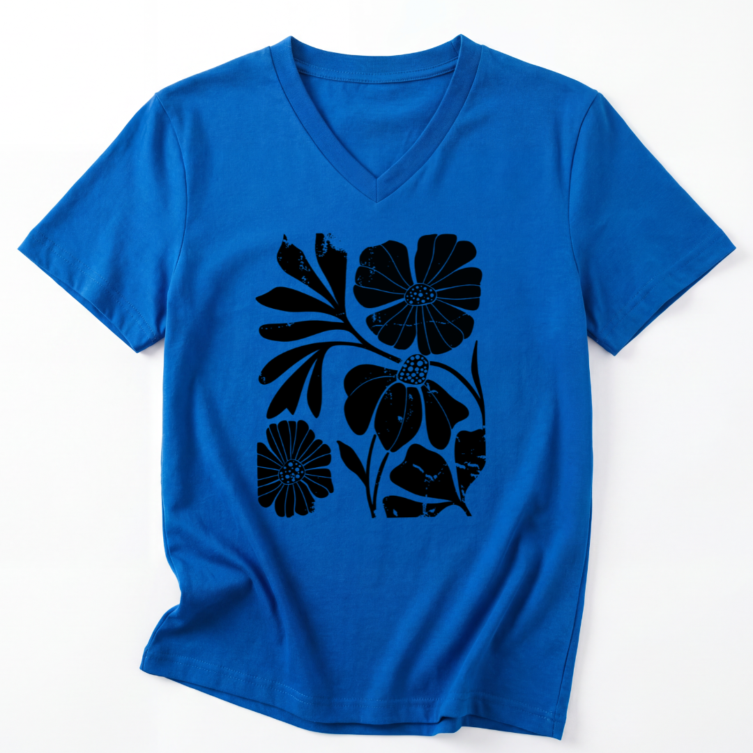 Artistic Boho - Short Sleeve V-Neck Tee