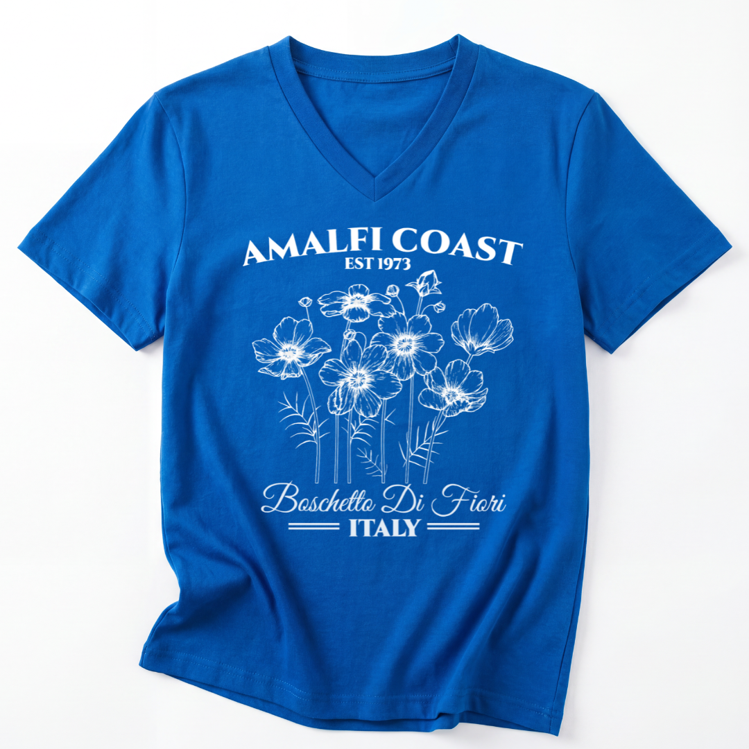 Amalfi Coast - Short Sleeve V-Neck Tee