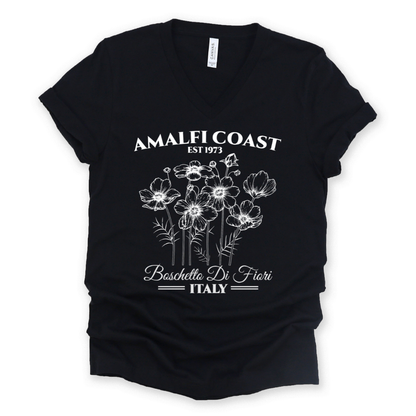 Amalfi Coast - Short Sleeve V-Neck Tee