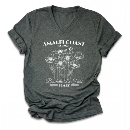 Amalfi Coast - Short Sleeve V-Neck Tee