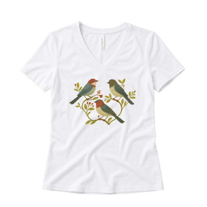 Garden Chorus - Super Soft V Neck