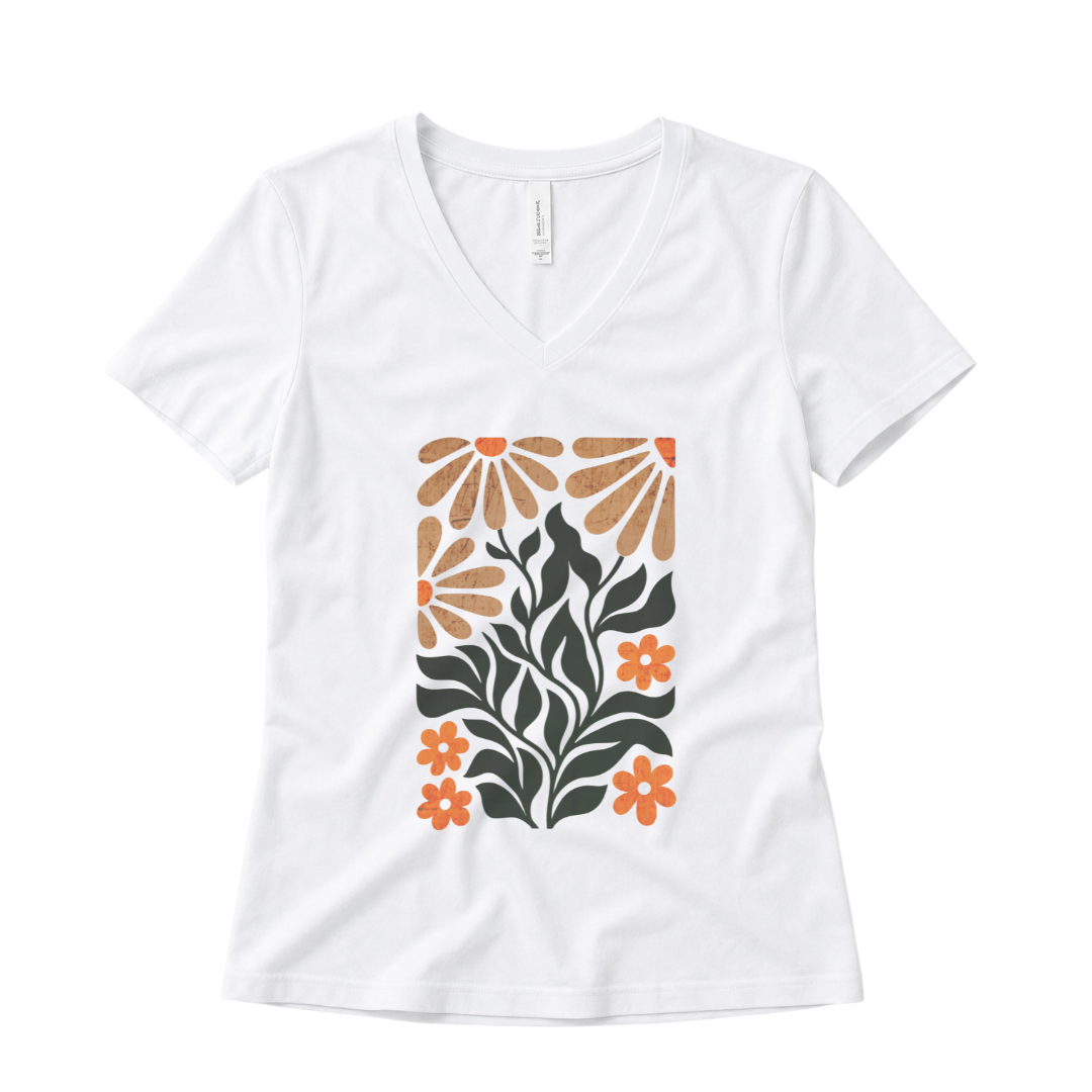 Wildlight Flora - Super Soft V-Neck