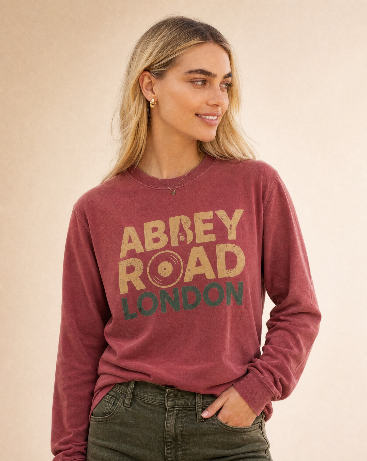 Abbey Road London - Comfort Colors Long Sleeve Premium T Shirt