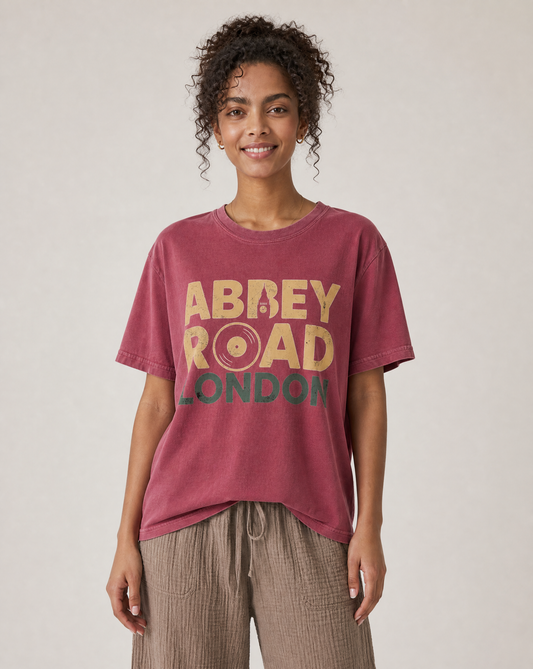 Abbey Road London - Comfort Colors Relaxed Fit Premium T Shirt