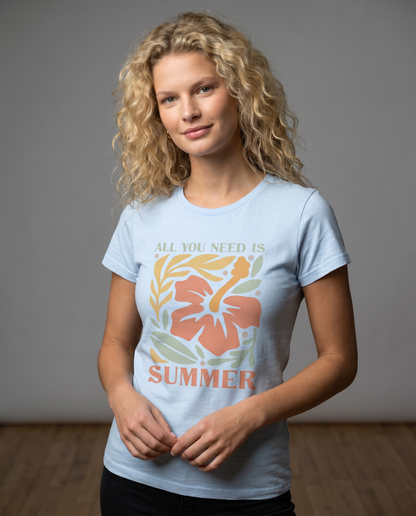 All You Need Is Summer - Women's Softstyle Tee