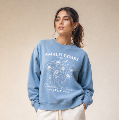 Amalfi Coast - Comfort Colors Premium Heavyweight Sweatshirt