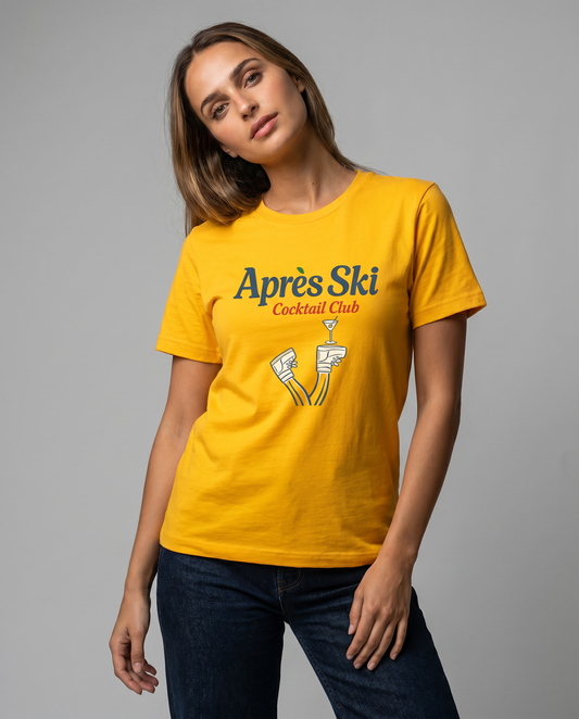 Apres Ski Cocktail Club - Bella Canvas Super Soft Standard Fit T Shirt