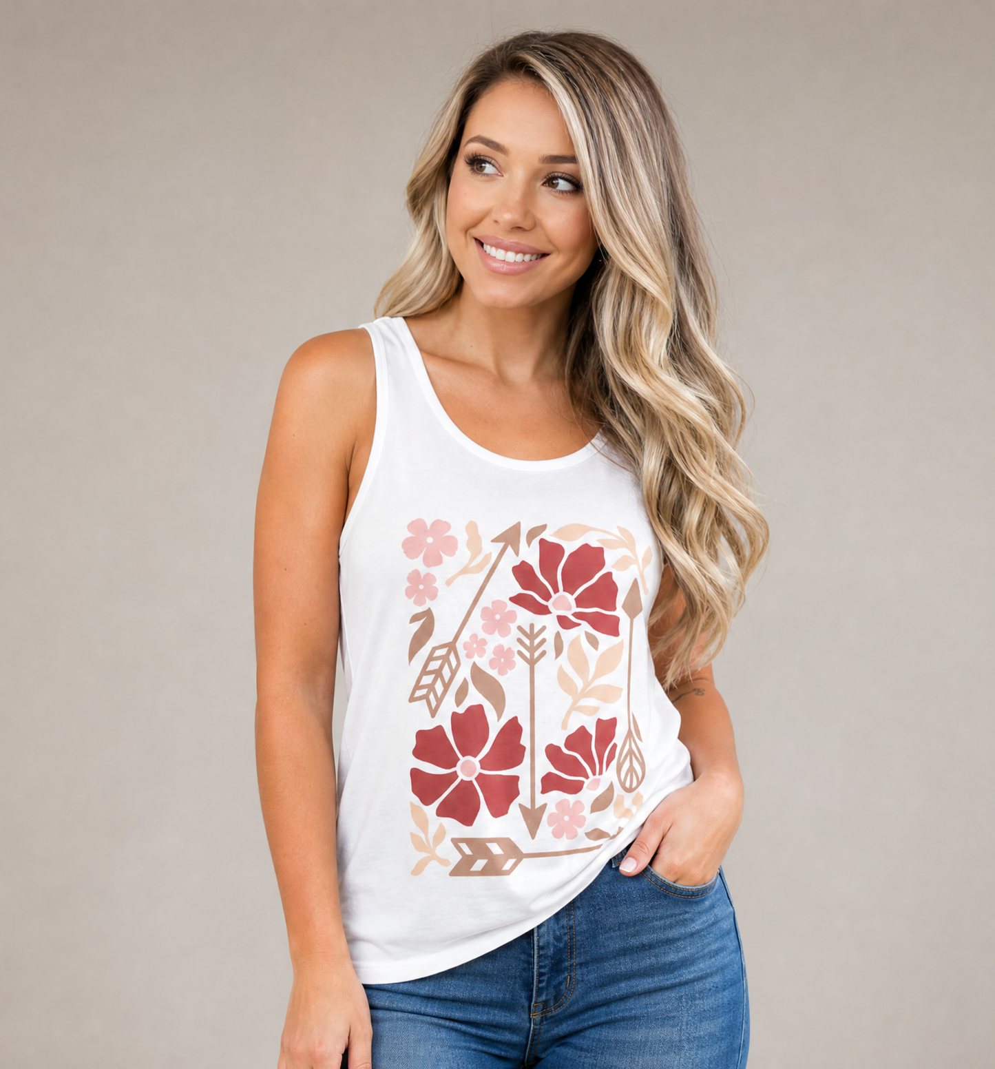 Arrows of Bohemia - Comfort Colors Premium Tank Top