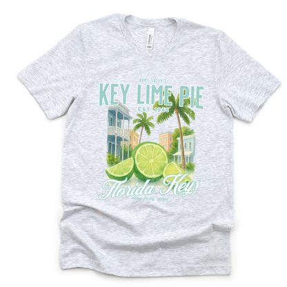 Aunt Sally's Key Lime Pie - Bella Canvas Super Soft Straight Cut T shirt