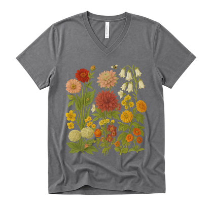 Secret Garden - Bella Canvas Short Sleeve V Neck