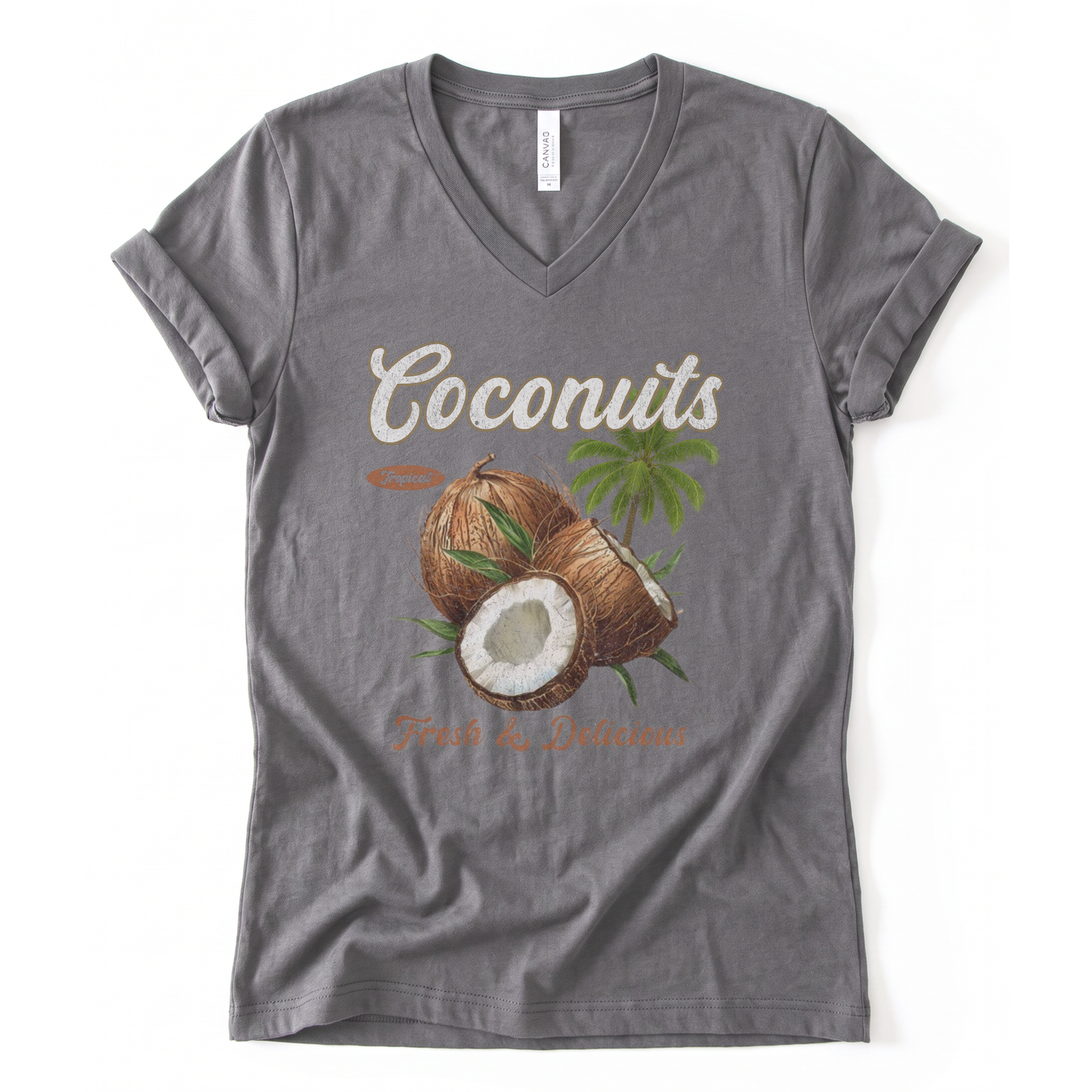 Coconuts - Short Sleeve V-Neck Tee
