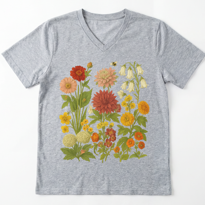 Secret Garden - Bella Canvas Short Sleeve V Neck