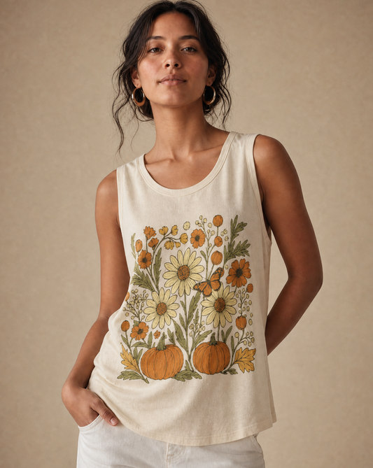 Autumn Harvest - Comfort Colors Premium Tank Top