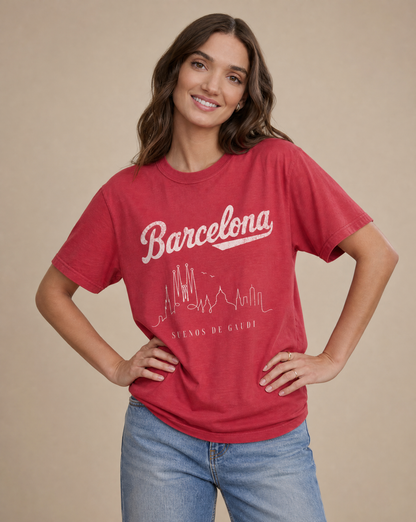 Barcelona, Dreams of Gaudi - Comfort Colors Relaxed Fit Premium T Shirt