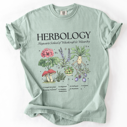 Herbology , Hogwarts School Of Witchcraft & Wizardry - Comfort Colors Relaxed Fit