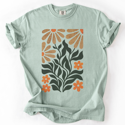 Wildlight Flora -  Relaxed Fit Vintage Wash T Shirt