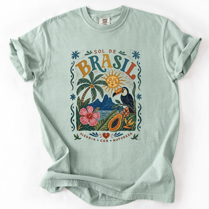 Brazil - Comfort Colors Relaxed Fit Premium T Shirt