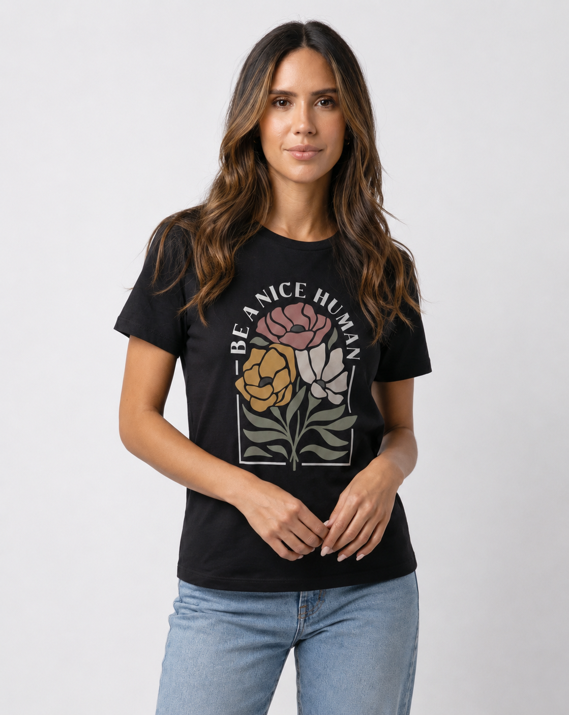 Be A Nice Human - Women's Softstyle Tee