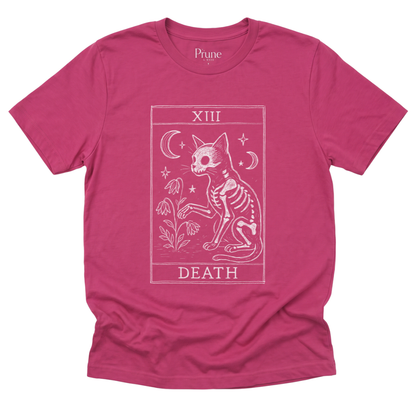 Tarot Card of Death - Bella Canvas Super Soft Straight Cut T shirt