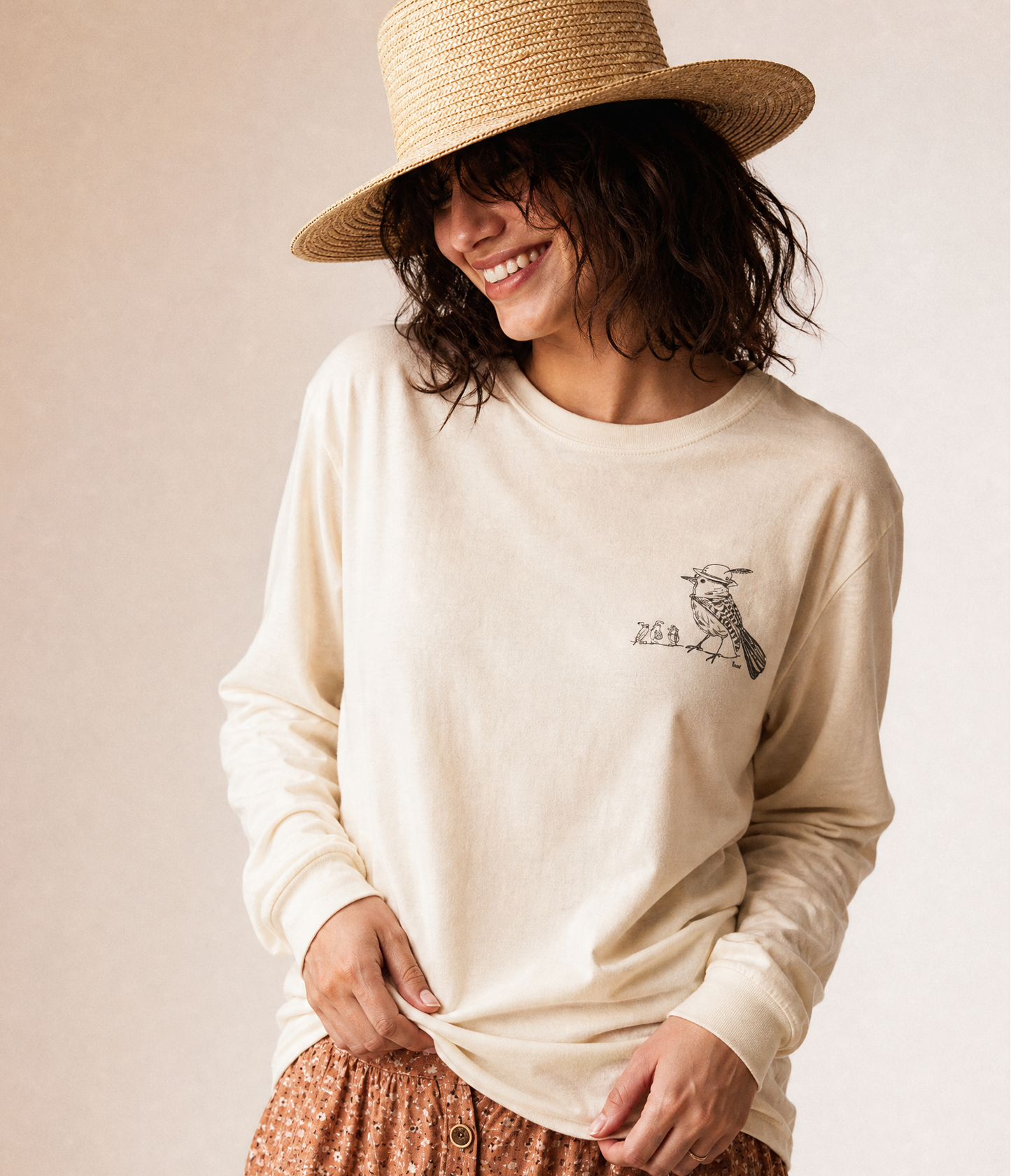 Birds - Comfort Colors Premium Long Sleeve T Shirt