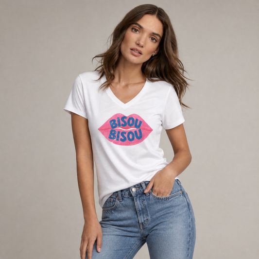 Bisou - Super Soft V Neck